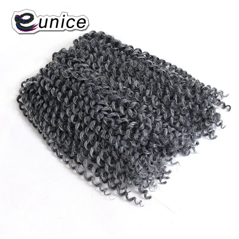 3 Bundleslot Fashion synthetic braiding hair 10inch Freetress Jerry Curl Crochet Braid  (35)