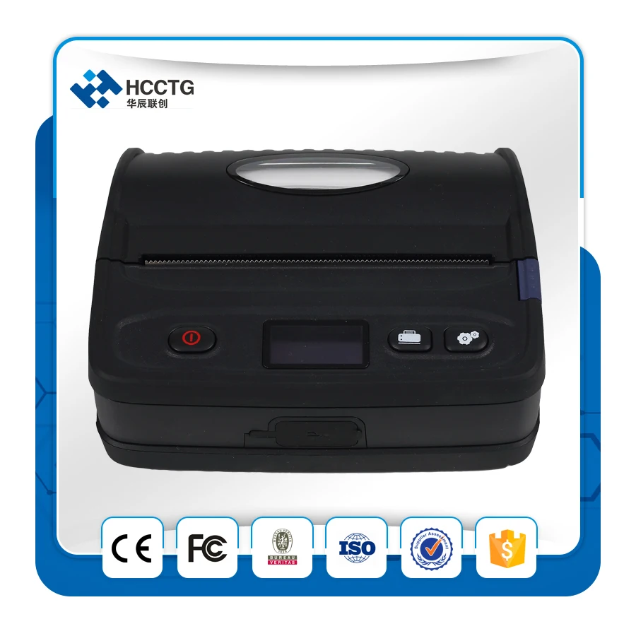 

USB 112m thermal printer Bluetooth 4 inch label printer HCCL51 mobile barcode printer