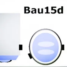 100 шт. BAU15D круглые светодиодные лампы свет Разъем для светодиодные лампочки