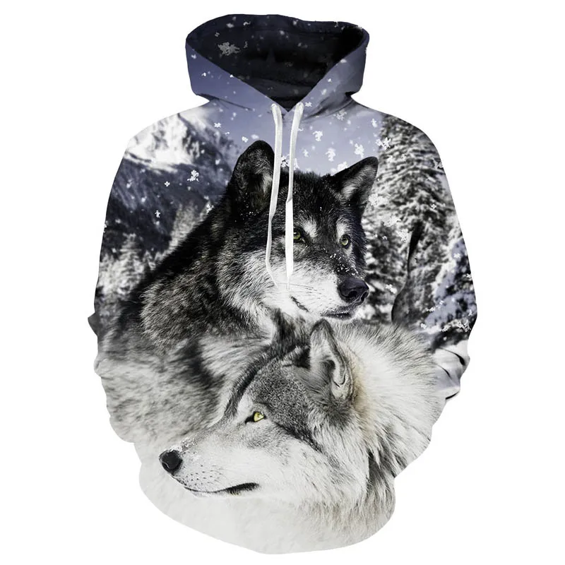 Nuovo Due Lupo Felpa Con Cappuccio Da Uomo/Donne 3D Stampa Felpe Cappello  Magliette E Camicette Harajuku Con Cappuccio Pullover Casual Felpe Con  Cappuccio Dropship|Hoodies \u0026 Sweatshirts| - AliExpress