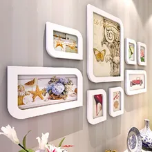 Photo frame combination wall frame fashion photo frame photo frame wool box