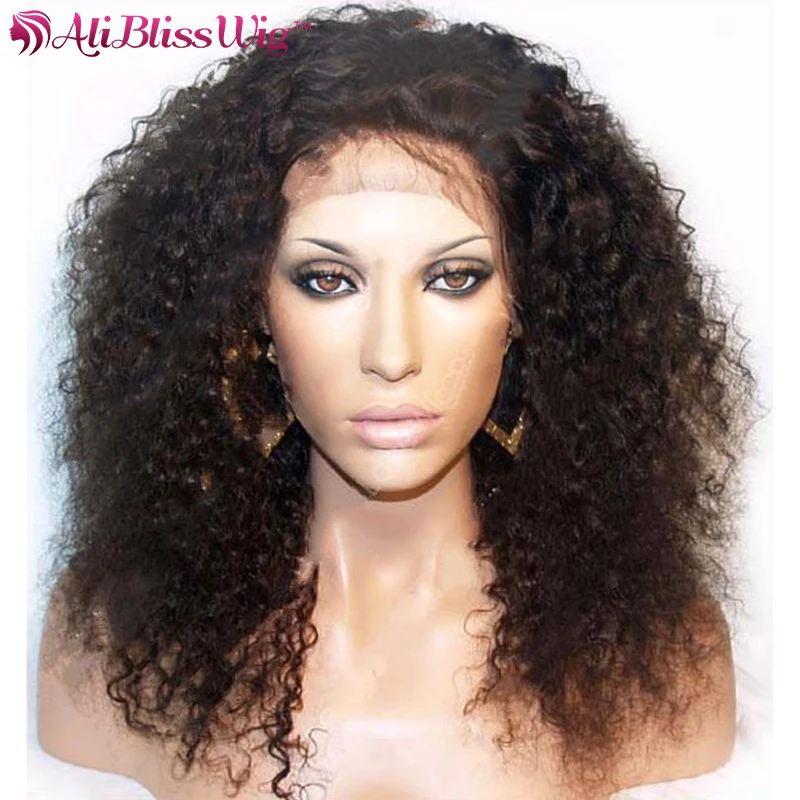Afro Kinky Curly Lace Front Wigs For Black Women Cheap Best Natural