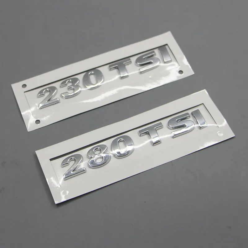 

Apply to Jettaa Bora 230 TSI 280 TSI Post character mark Digital tail marker displacement