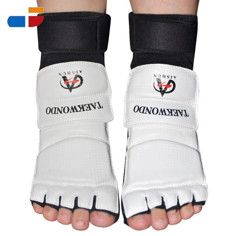 MAX Elastic Ankle Bandage Feet Guard Kickboxing Boot ITF Compression