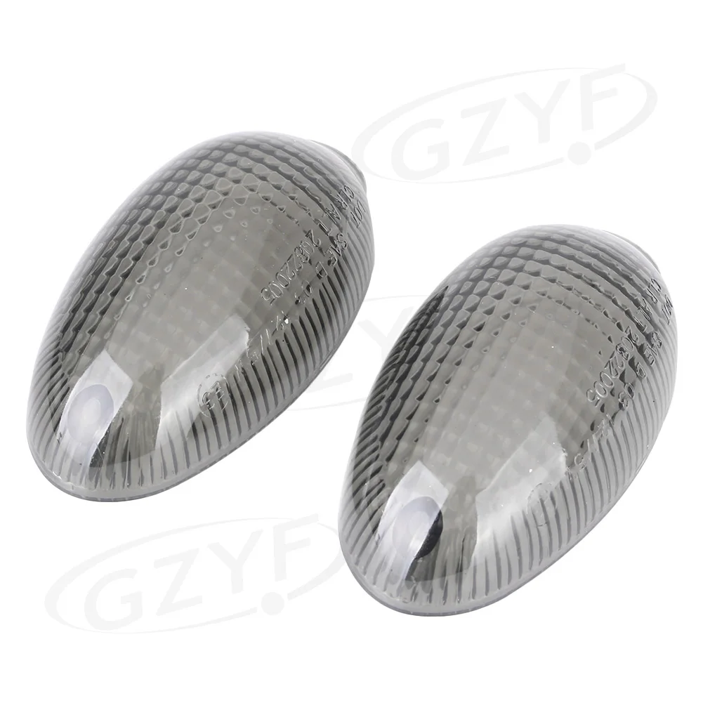 Gzyf Emark Motorcycle Front Turn Signals Indicator Blinker Lamp Cover