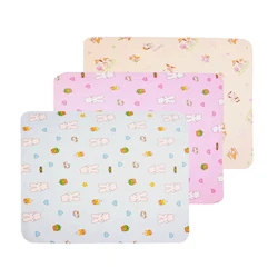 1 PIECE BABY WATERPROOF BED PAD BABY CHANGING PAD COVER BABY CHANGING MAT WASHABLE SOFTENING AND THICKENING WATER ABSORPTION 1 PIECE BABY WATERPROOF BED PAD BABY CHANGING PAD COVER BABY CHANGING MAT WASHABLE SOFTENING AND THICKENING WATER ABSORPTION