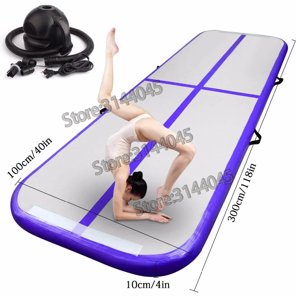  Hot Inflatable Air Track Tumbling Gymnastic/Yoga/Taekwondo/Water Floating/Camping Foldable Training
