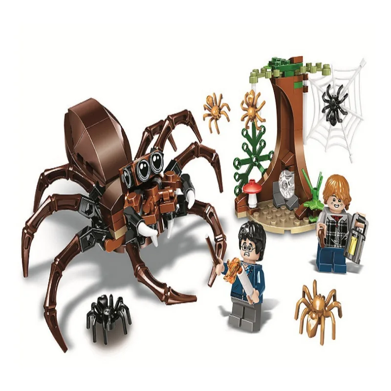 

16058 176pcs Harry Movie Aragog\'s Legoings Lair Building Blocks Compatible 75950 Brick Toy