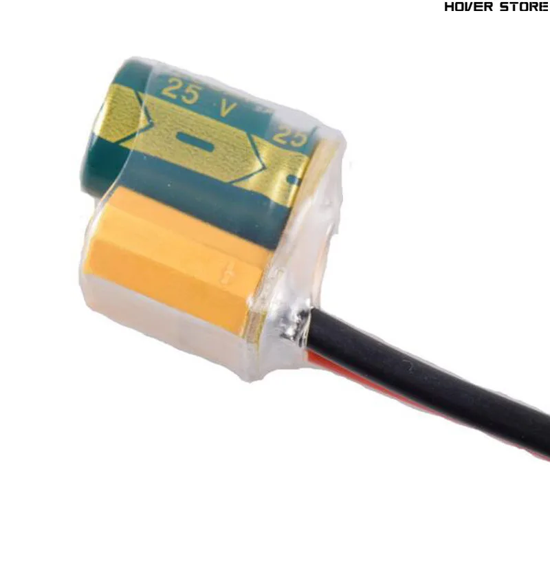 2S-6S-2200UF-25V-Flight-Control-Transmitter-XT60-CAP-Power-Filter-ESC-Power-Filter-W-Silicone_