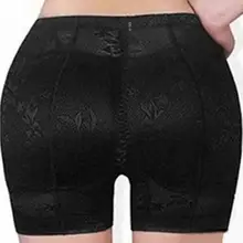Сексуальное белье для подъема ягодиц, усилитель бедер, Корректирующее нижнее белье, женские кружевные трусики с эффектом пуш-ап и мягкими чашечками для контроля ягодиц