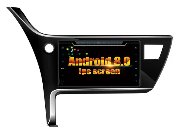 Android 8 0 ips Экран авто стерео Мультимедиа для TOYOTA COROLLA 2017 dvd плеер gps Bluetooth радио