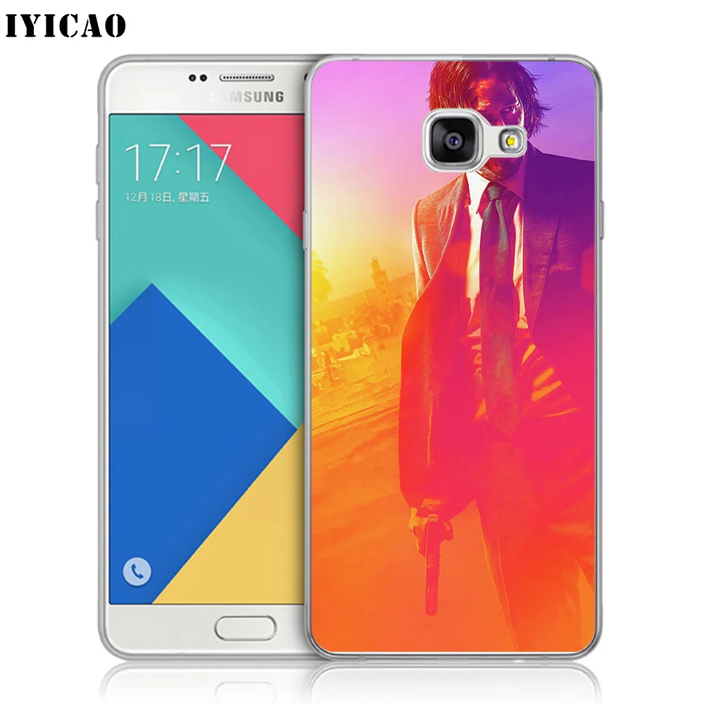 Мягкий силиконовый чехол для телефона IYICAO John Wick Chapter 3 Samsung A10 A30 A40 A50 A70 M10 M20 M30