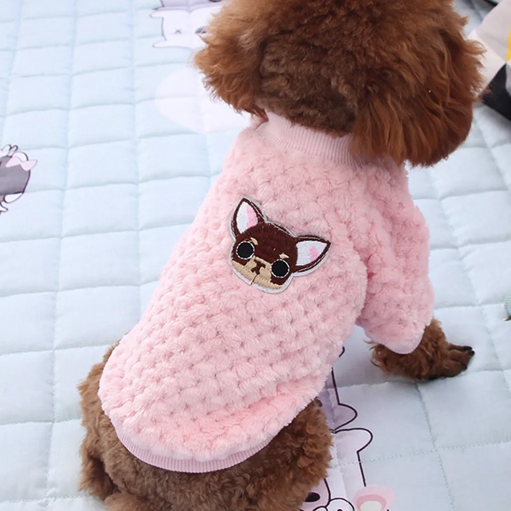 Cute Dog Cat Puppy Clothing dog sweaters Small Puppy Shirt Soft Pet Cat