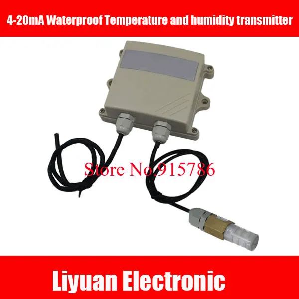 

4-20mA Waterproof Temperature and humidity transmitter / industrial hygrometer / analog 0-10V transmitter for outdoor storage