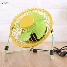 Мини USB летний маленький вентилятор офисный компьютер ультра-тихий Настольный Железный студенческий общежитии ITAS6638A