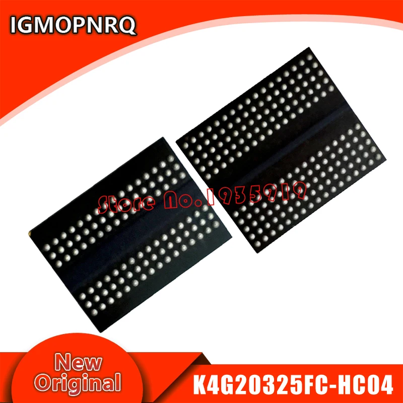 

4pcs~10pcs 100% New K4G20325FC-HC04 K4G20325FCHC04 BGA Chipset