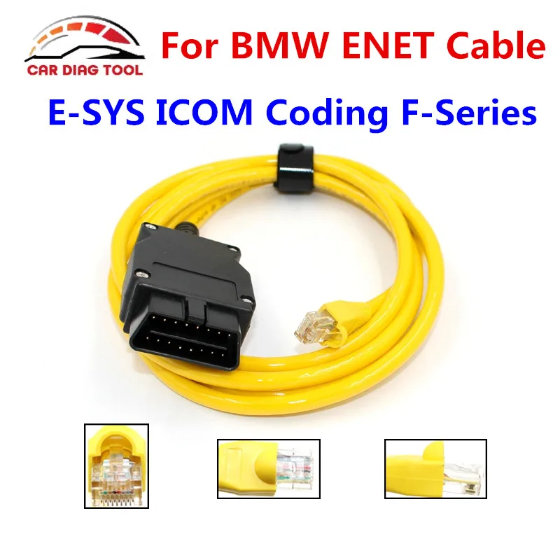Prix pour Meilleur Prix Pour BMW ENET Ethernet À OBD Interface Câble E-SYS ICOM Codage F-Série ENET Faute OBD2 OBDII Codes Scanner Aucun CD Prix pour Meilleur Prix Pour BMW ENET Ethernet À OBD Interface Câble E-SYS ICOM Codage F-Série ENET Faute OBD2 OBDII Codes Scanner Aucun CD