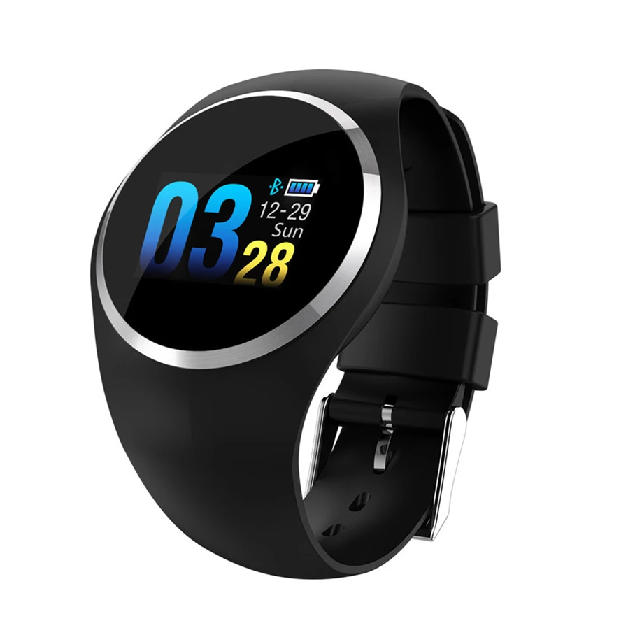 Q1 Bluetooth Smart Watch Men Women Stainless Steel Waterproof Wearable Device Smartwatch Bracelet for Ios andriod phone