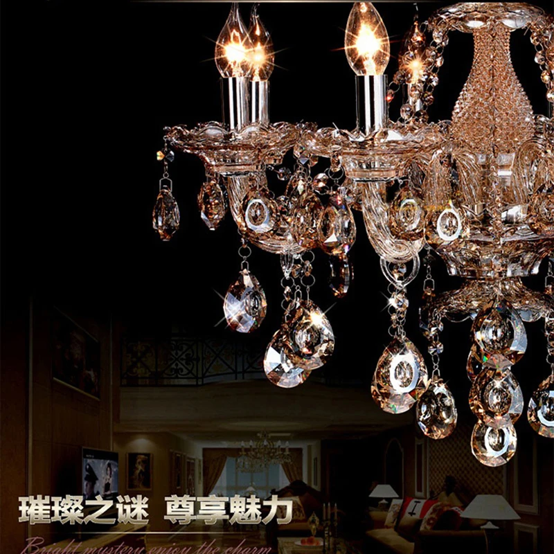 Стекло коньяк люстра абажуры люстры де Сала de джанта candelabro ар деко Lustre Moderne