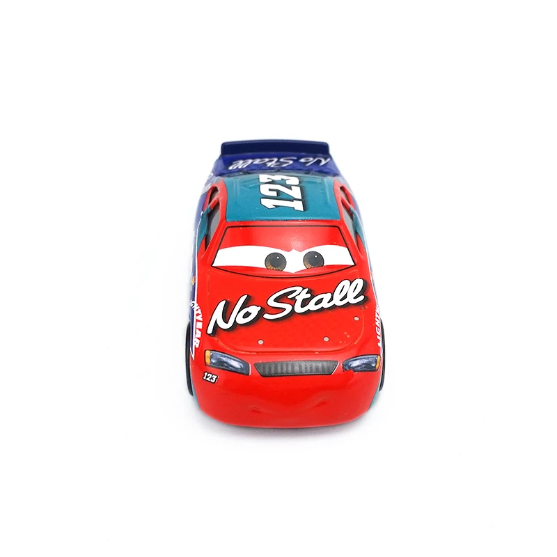 Disney Pixar Cars 3 No.123 Todd Marcus Racer металлический литой игрушечный автомобиль 1:55 свободный