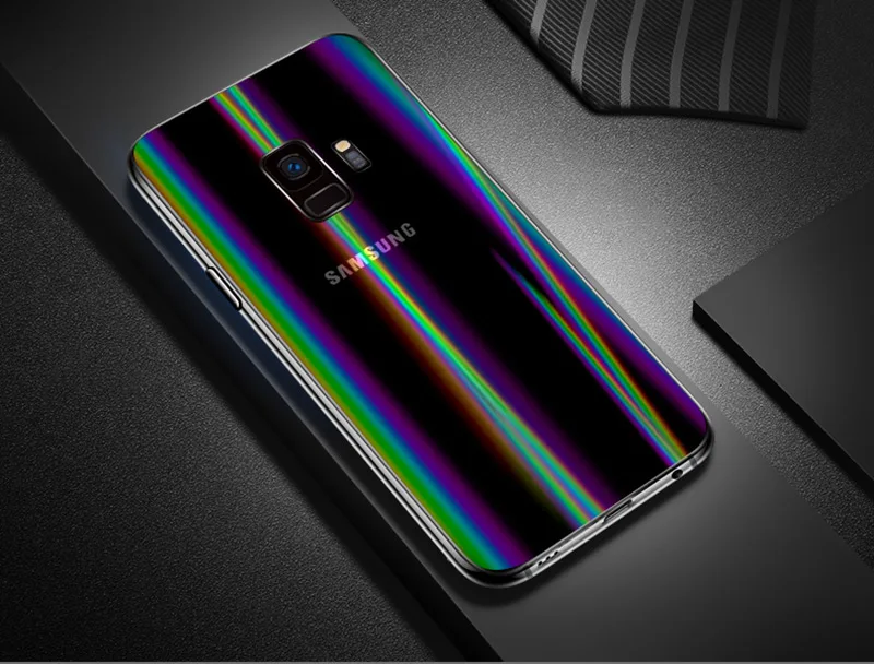 Мягкая задняя пленка BFOLLOW Aurora для Samsung Galaxy S8 S9 Plus/Note 8 9 10 Plus с защитой от