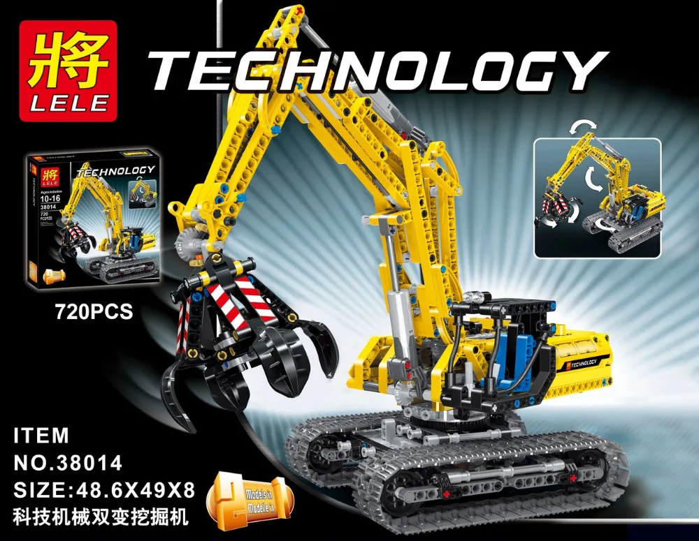 38014 42006 Technic Excavator