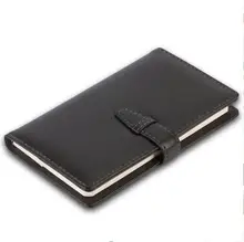 Deli cahier papeterie faux cuir Simple boucle bloc-notes 48k bureau d'affaires deli 3336 planificateur journal papeterie cahiers