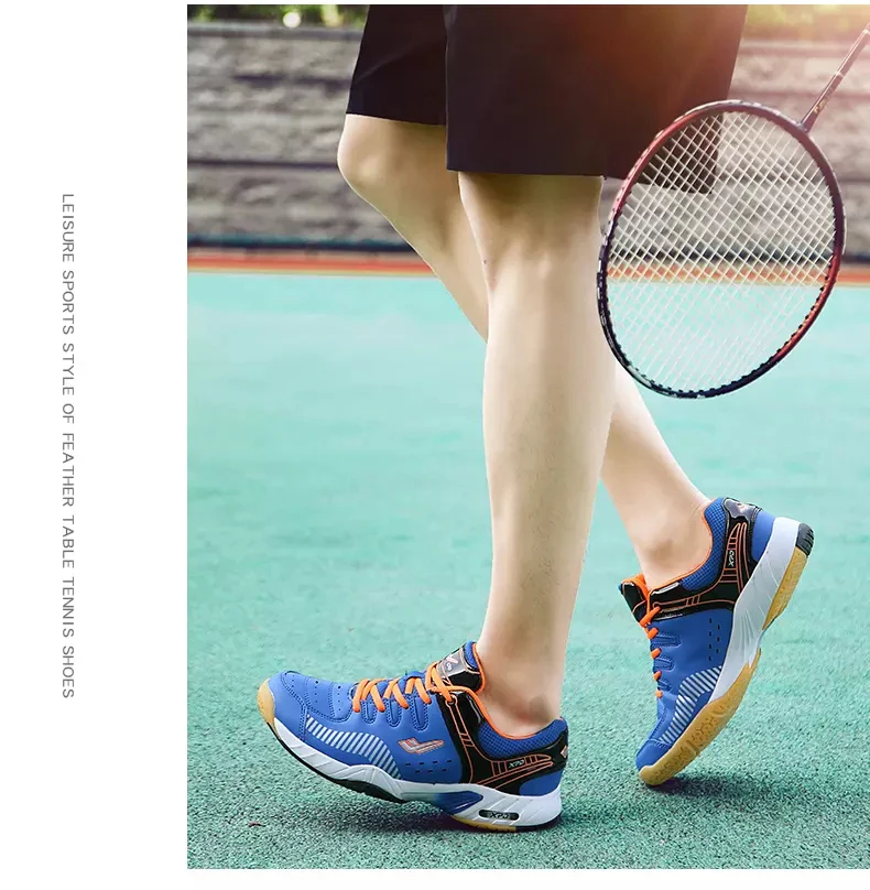 Professional High quality badminton shoes, shock absorbing and skid sports shoes for men and women's comprehensive sneakers