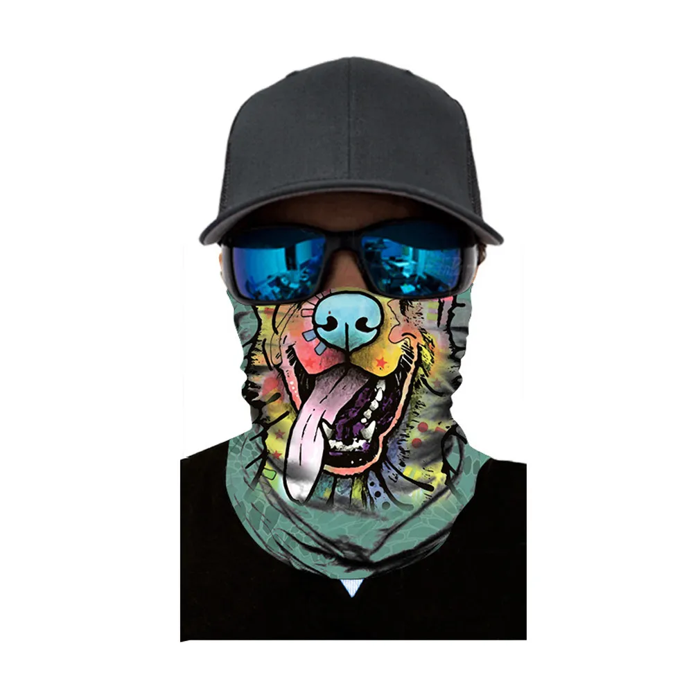 Летняя велосипедная маска для лица животное вуаль голова теплый шарф на шею Многофункциональный Лыжный Балаклава головная повязка Reitmaske