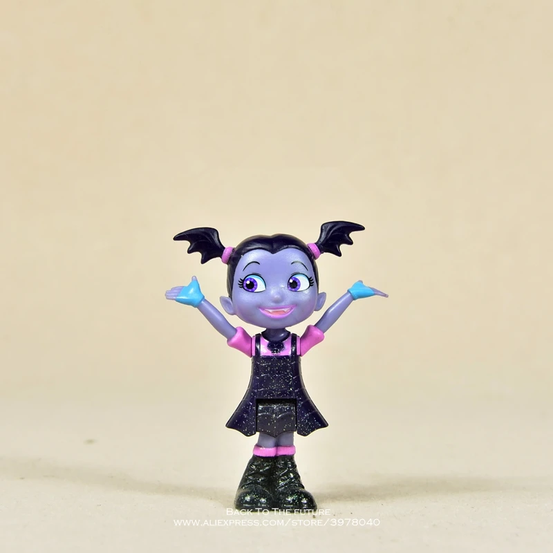 Disney Vampirina 5-14 см фигурка аниме мини кукла украшение ПВХ Коллекция фигурка игрушки модель для детей подарок