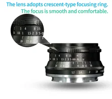 7artisans 35mm F1.2 Prime Lens for Sony E-mount / for Canon EOS-M / for Fuji XF APS-C