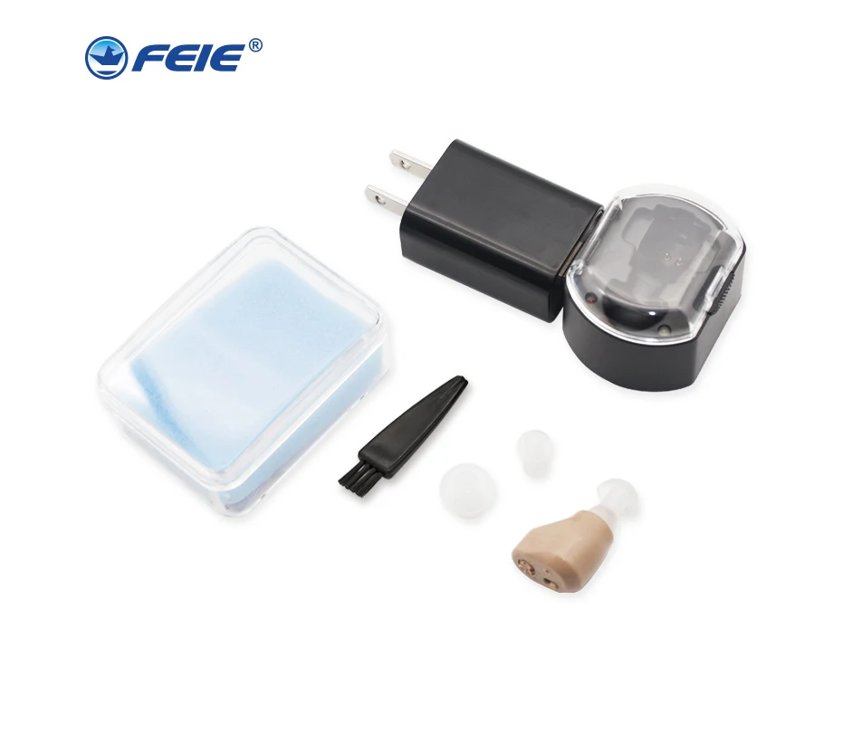 Earphones Deaf Recharegeable Hearing Aide USB Charger Listening Device invisible ear machine best selling in america S-219
