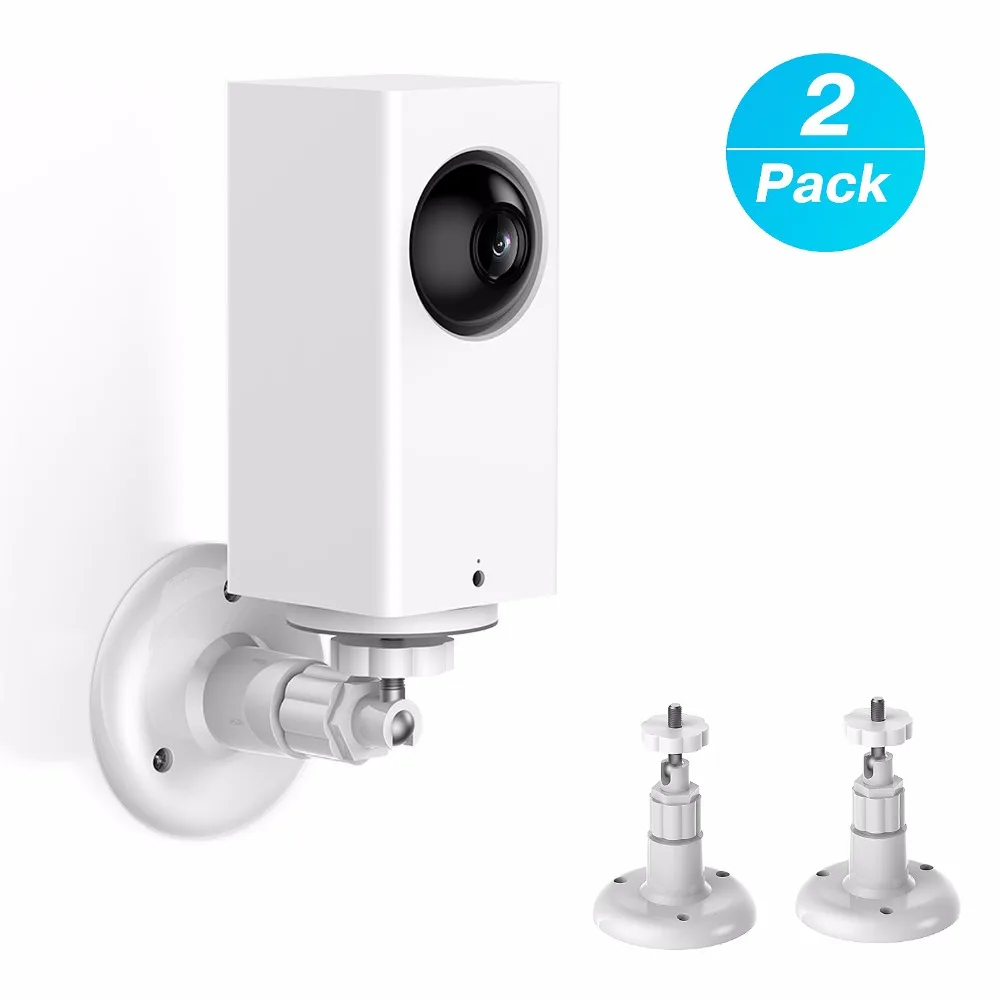 

Wall mount for Xiaomi Dafang Adjustable Indoor 360 Degree Swivel Bracket for Wyze Cam Pan 1080p Tilt/Zoom Wi-Fi Home camera