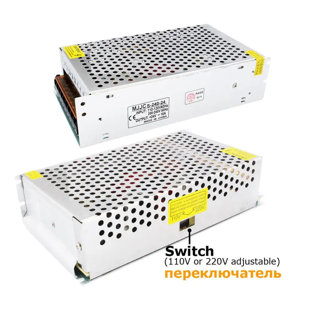 24 вольт блок питания 24в 5A 10A 15A 20A 6a 30A 40A 1A 2A 3A Импульсные блоки 110V 100V 220V 230V AC to DC В