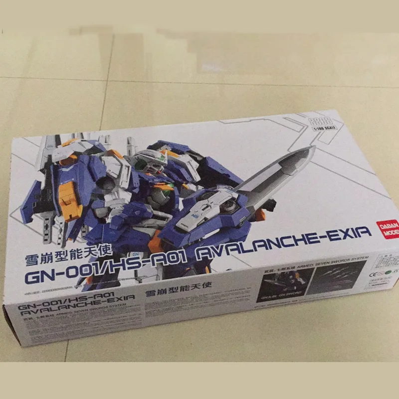 Дабан модель MG Gundam 8808 1/100 GN 001/HS A01 лавины Эксия мобильный костюм детские игрушки|mg