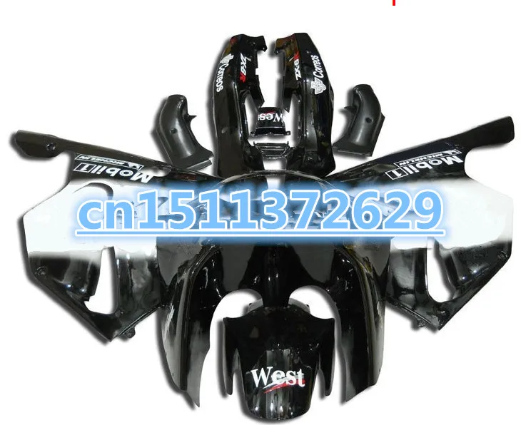 Цвет: белый черный обтекатель для KAWASAKI ZX6R 94 97 95 96 ZX-6R 636 ниндзя ZX 6R 1994 1997 комплекты