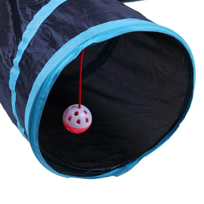 Foldable Pet Cat Play Tunnel Indoor Outdoor Pet Cats Training Toys for Cat Kitten Rabbit Animals Play Tunnel Tubes 2/3/4 Holes Foldable Pet Cat Play Tunnel Indoor Outdoor Pet Cats Training Toys for Cat Kitten Rabbit Animals Play Tunnel Tubes 2/3/4 Holes