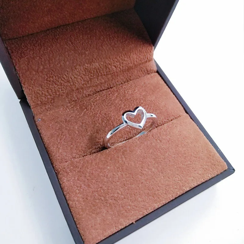CC Простые Кольца для женщин, Свадебные обручальные кольца для влюбленных, свадебное кольцо в форме сердца, Женские аксессуары, Прямая поставка CC2154