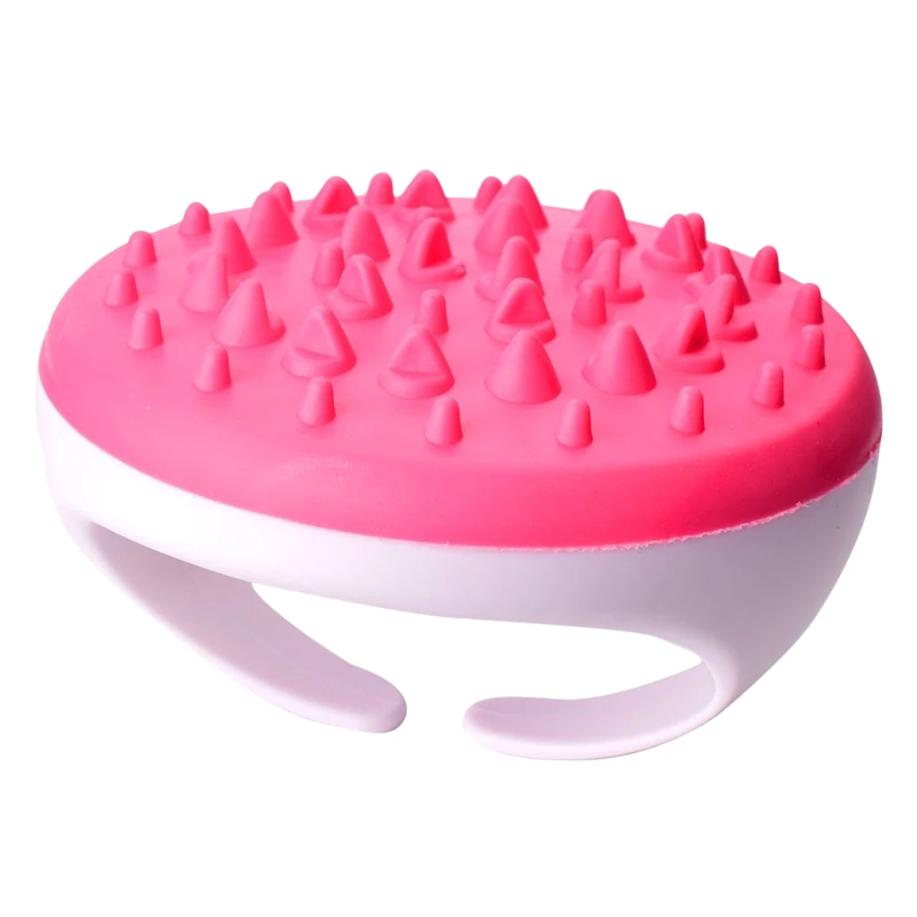 Anti Cellulite Silicone Body Masage Glove Scrub Bath Shower Massager Brush
