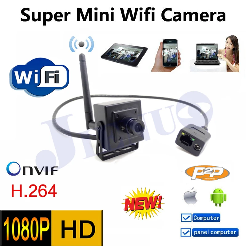 Мини камера видеонаблюдения Wi Fi 1080P 2 МП HD ONVIF H.264|cam lock|camera definitioncam cover |