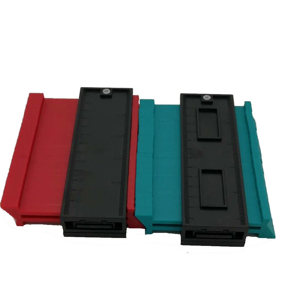 

Plastic Profile ruler Copy Gauge Contour Gauge Duplicator Standard 5 Width Wood Marking Tool Tiling Laminate Tiles General Tools
