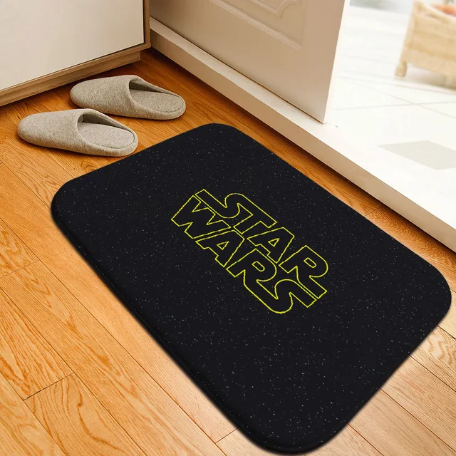 Mats Anti Slip Floor Mat Star Wars Yoda stormtroopers Printed Pattern