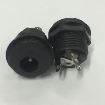 

Wholesale 50pcs /lot welded 2.1MM DC socket Octagonal cap DC socket