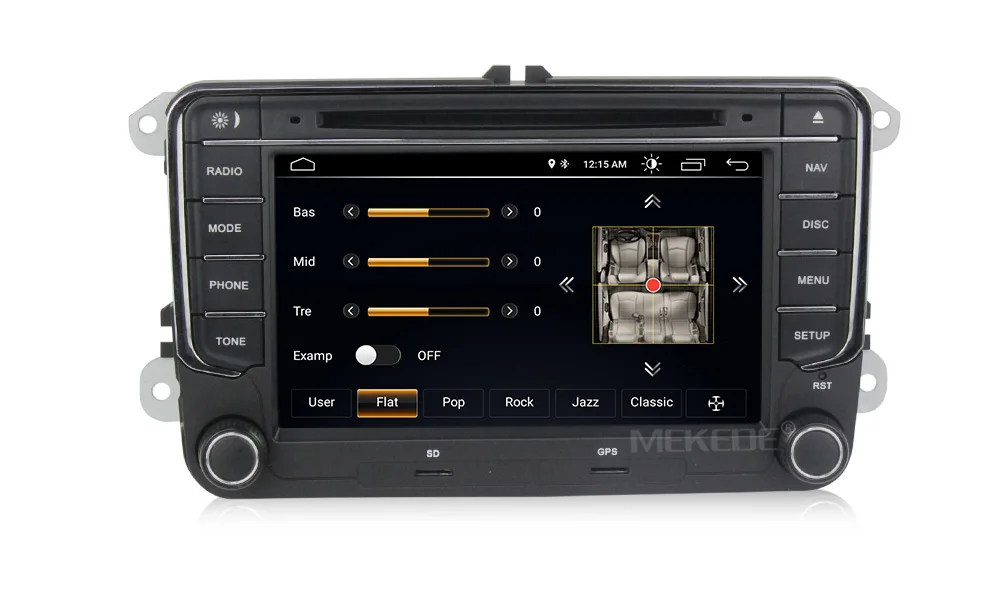 Excellent Navi-Fly Android8.1 Quad core Car AUDIO 7inch 2din Car dvd for Volkswagen VWgolf 5 6 touran passat B6 sharan polo tiguan 16