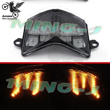 

brand professional Modified accessories moto smoke lens for Kawasaki ZX-6R 2005 2006 636 ZX-10R 2006 2007 motorcycle tail light
