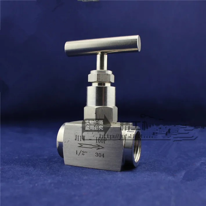 1 шт. 1/" BSP Женская резьба 304 нержавеющая сталь контроль отключения иглы клапан для воды, газа, масла