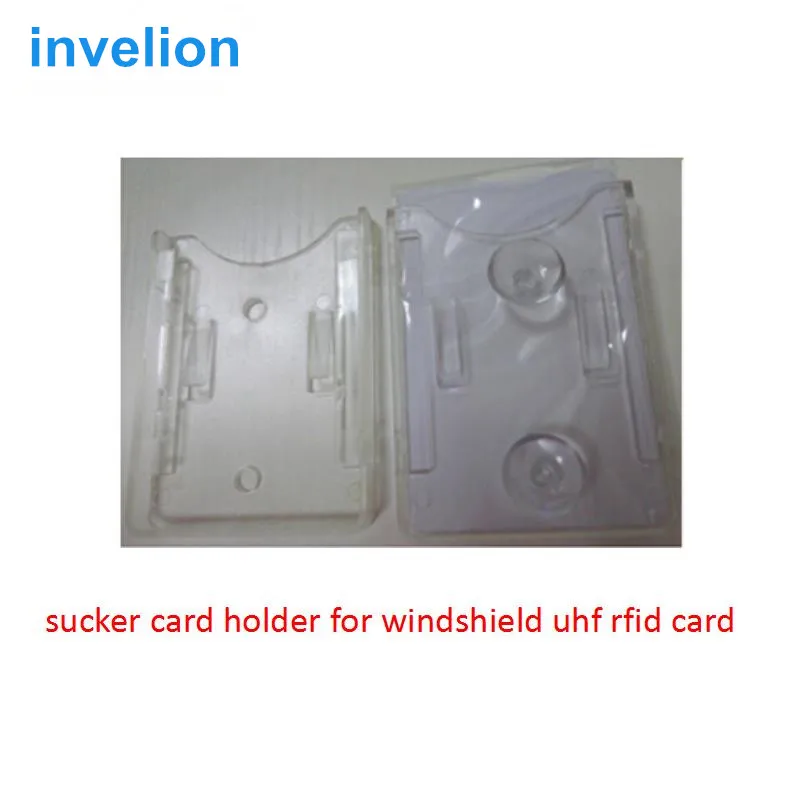 Прочный прозрачный держатель стандартного размера для winshield ПВХ rfid карт/чтение и