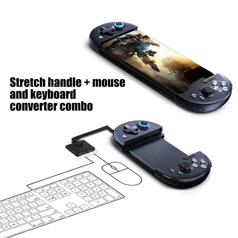 

Flydigi Wee 2 Adjustable Phone Clip Gamepad Joystick Games Console Controller Keyboard Mouse Converter Battledock