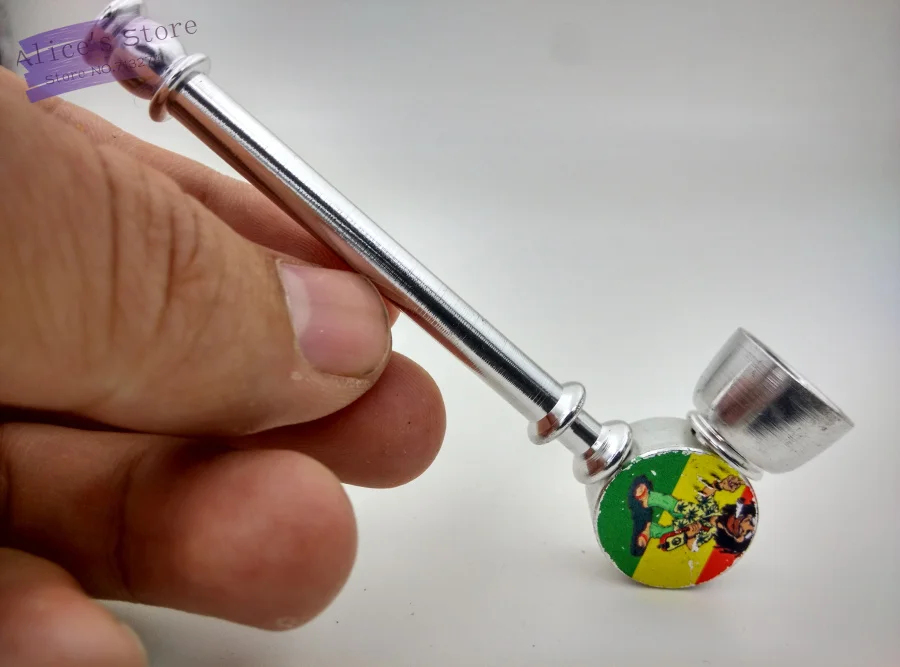 Free shipping 5pcs/lot Fashion Metal Pipe Smoking Pipe Pipes for