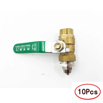 

10Pcs High Quality 1/4" Dental Ball Walve Water control Switch for Dental Chair Unit Spare Parts